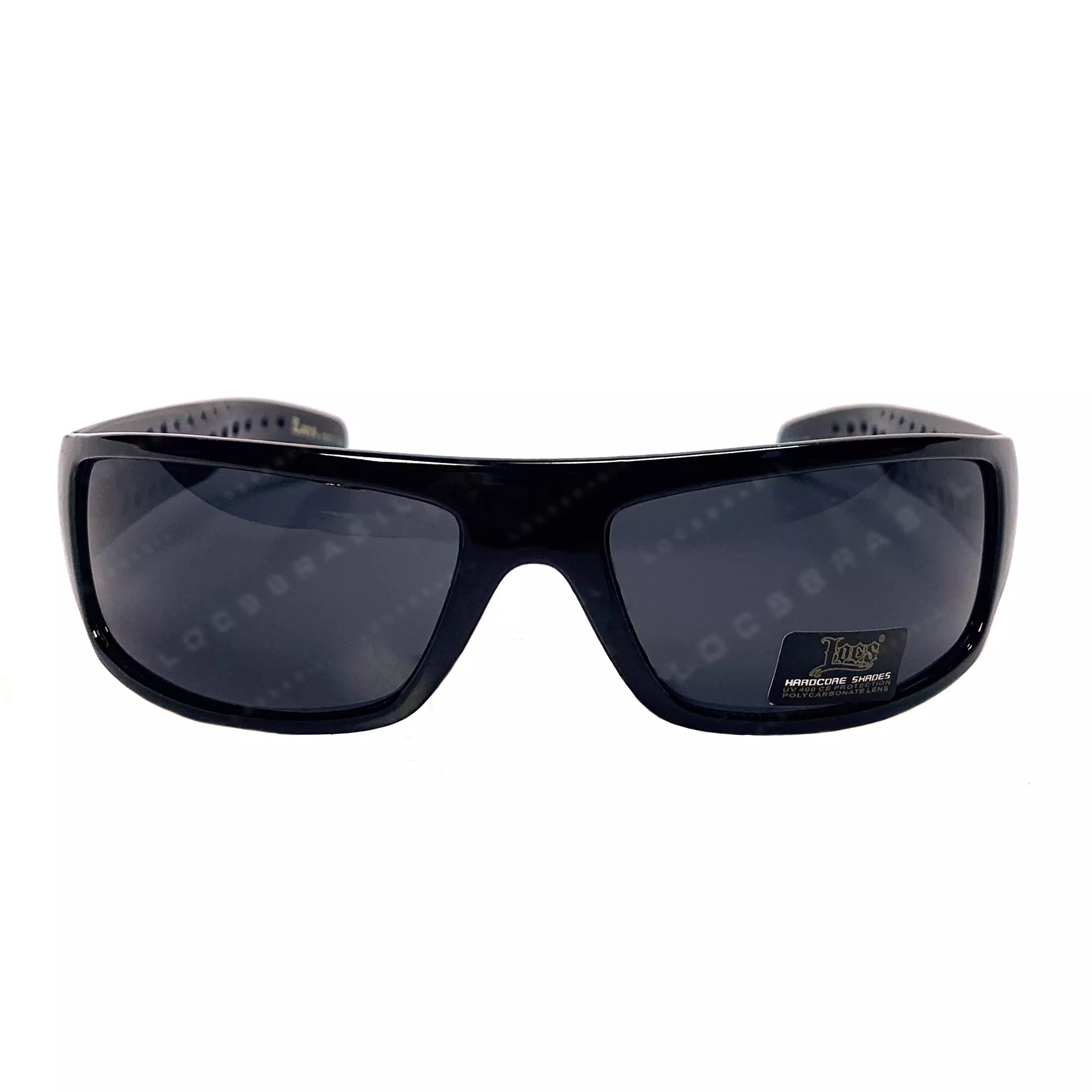 Locs Two Tone Original Gangsta Shades – Translucent Frame Fashion Sunglasses, UV Protection